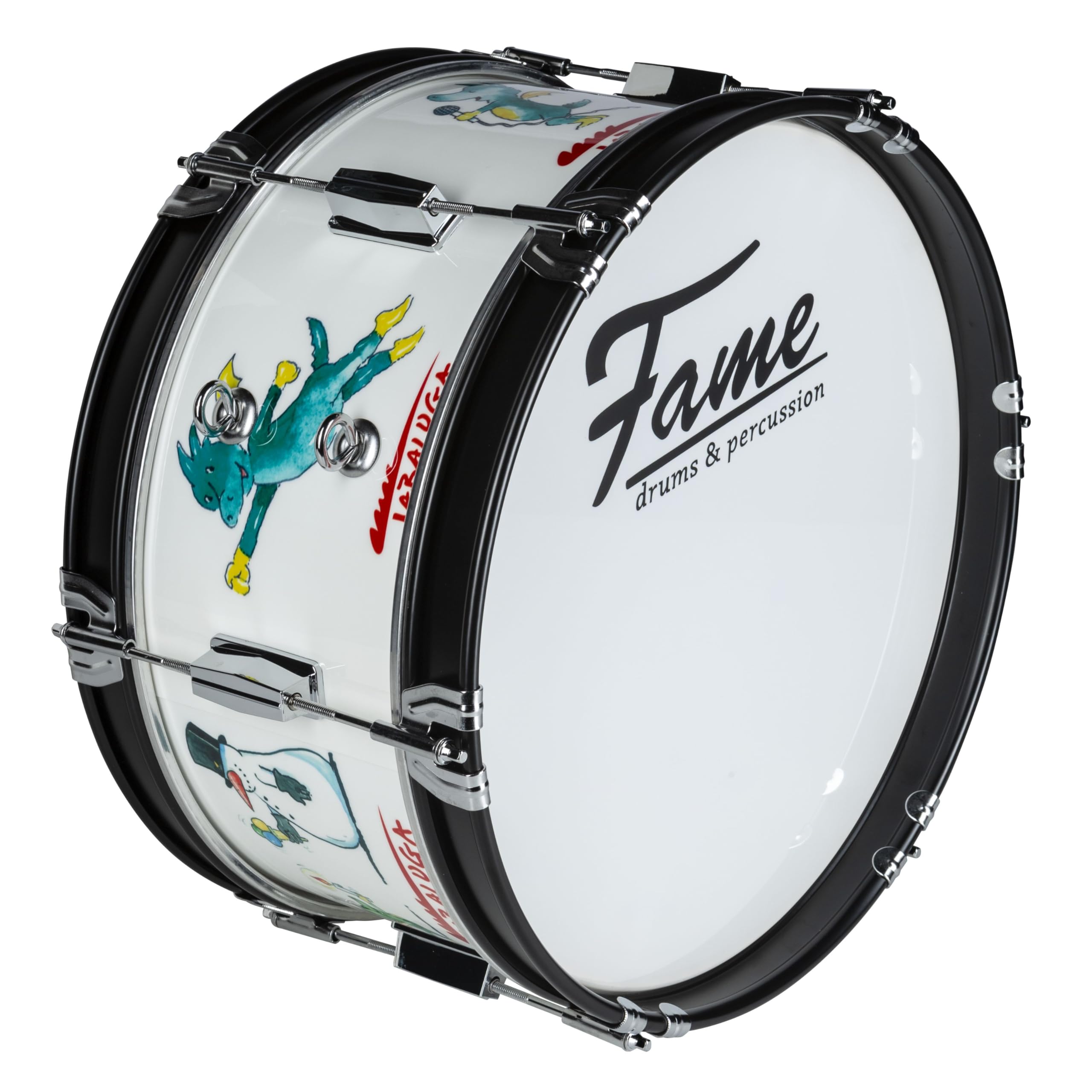 Fame Marching Bass Drum Tabaluga 16"x7" - Grancassa da marcia