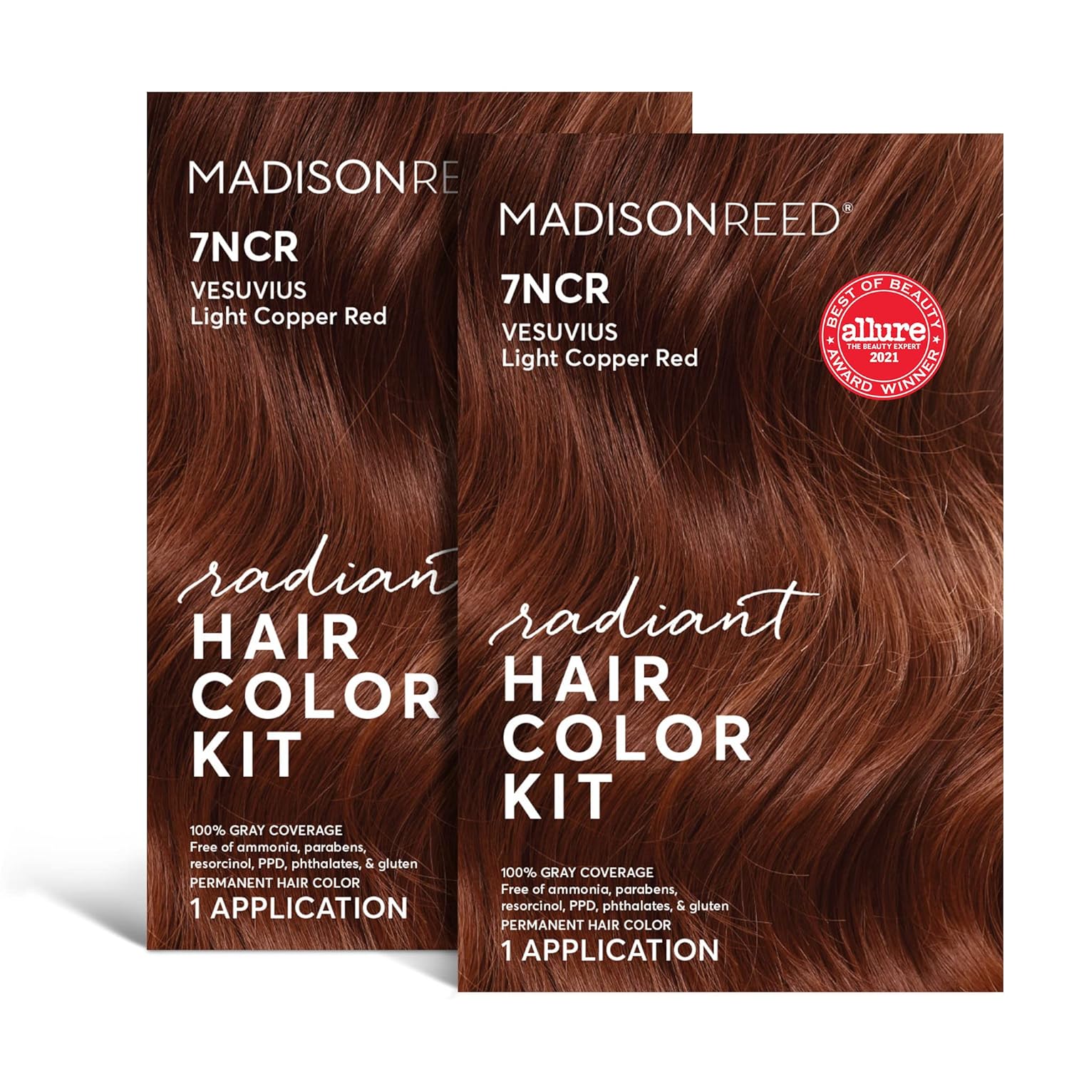 Amazon.com: Madison Reed Radiant Hair Color Kit, Light Copper Red for ...