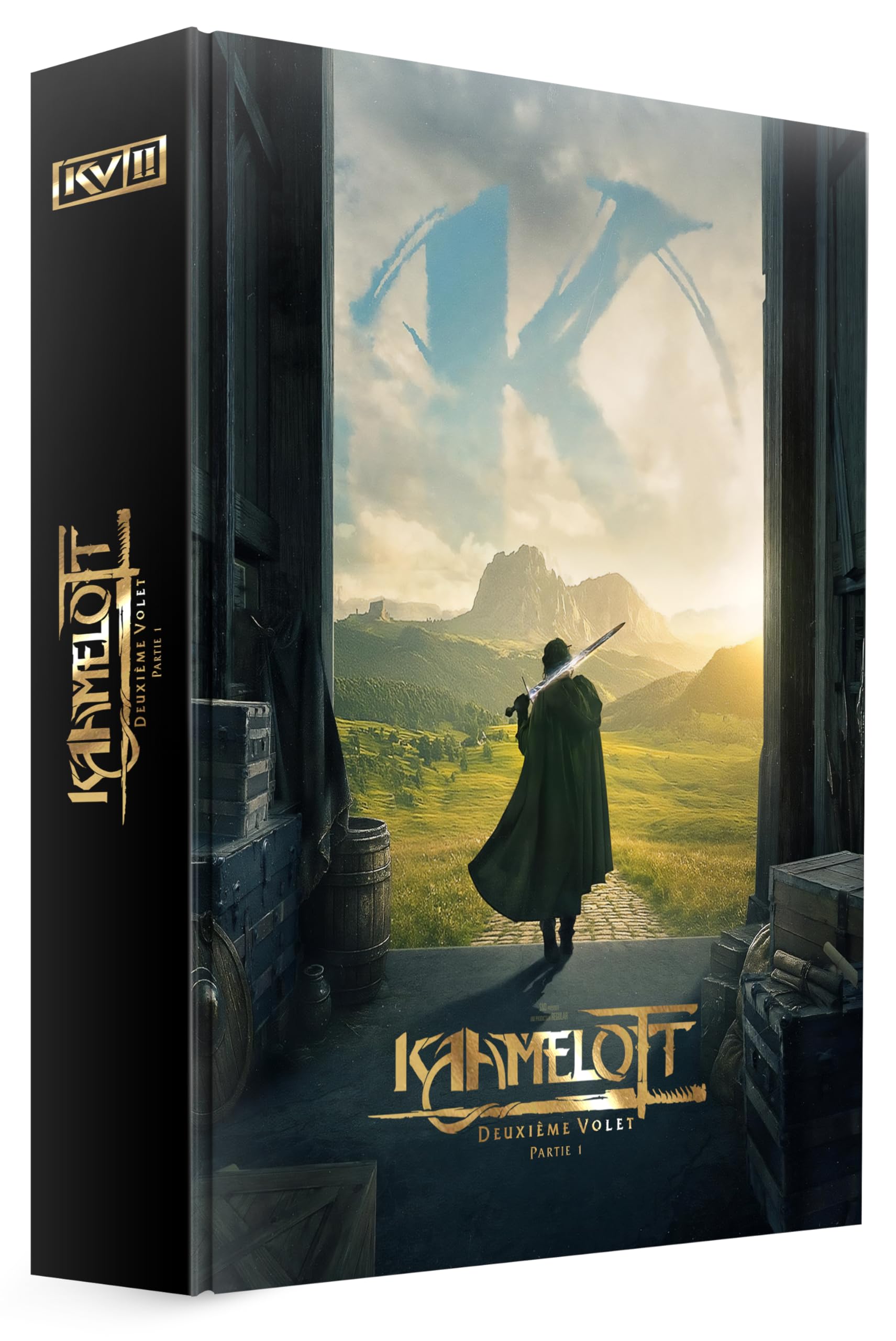 Kaamelott-Deuxième volet (Partie 1) Édition épique limitée [DVD du film, Blu-Ray du film, Blu-Ray 4K du film, DVD Bonus, Making-of, Table Ronde, 22 cartes personnages et 4 visuels Collector]