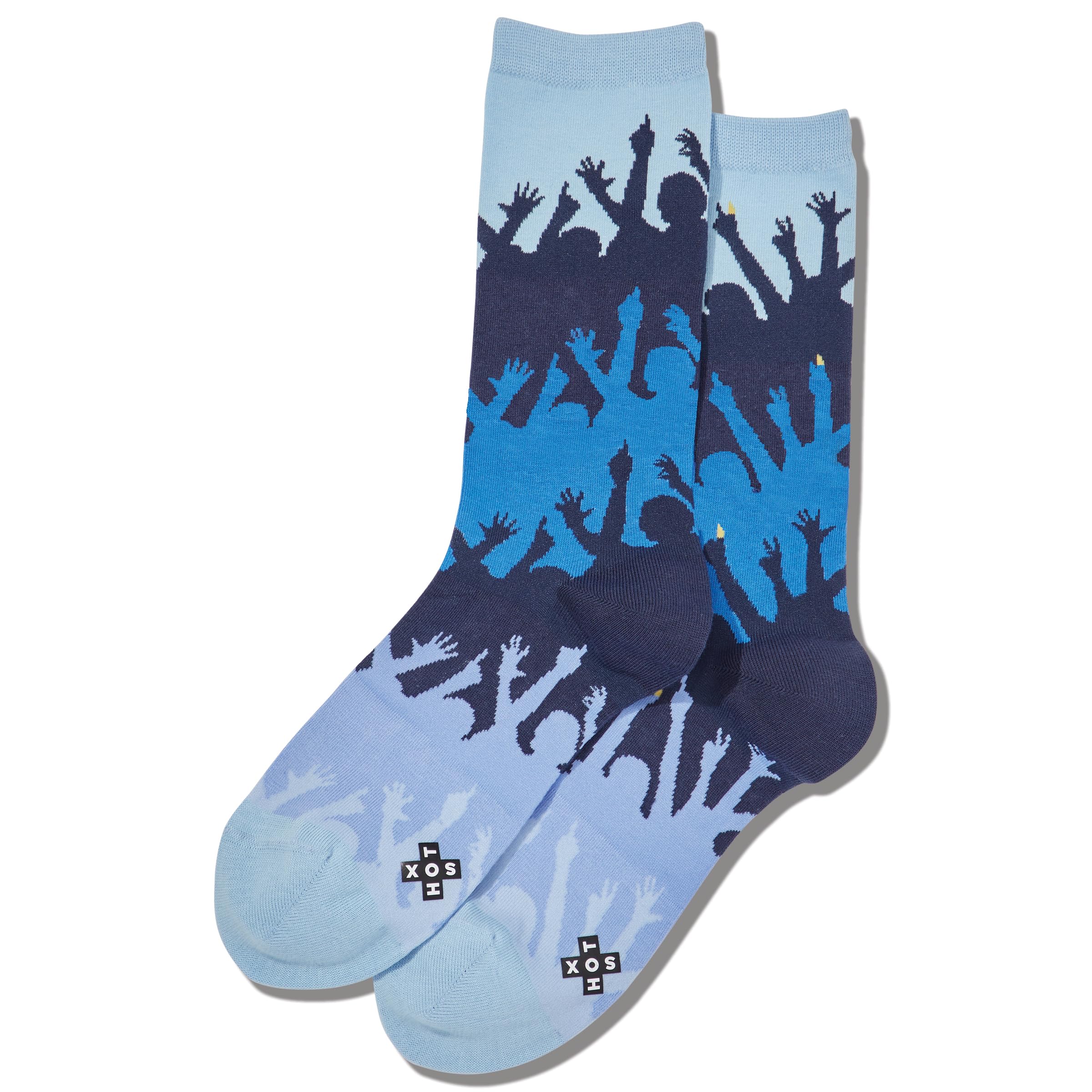 Hot Sox Women's Fun Conversation Starter Crew Socks-1 Pair Pack-Cool & Funny Gifts