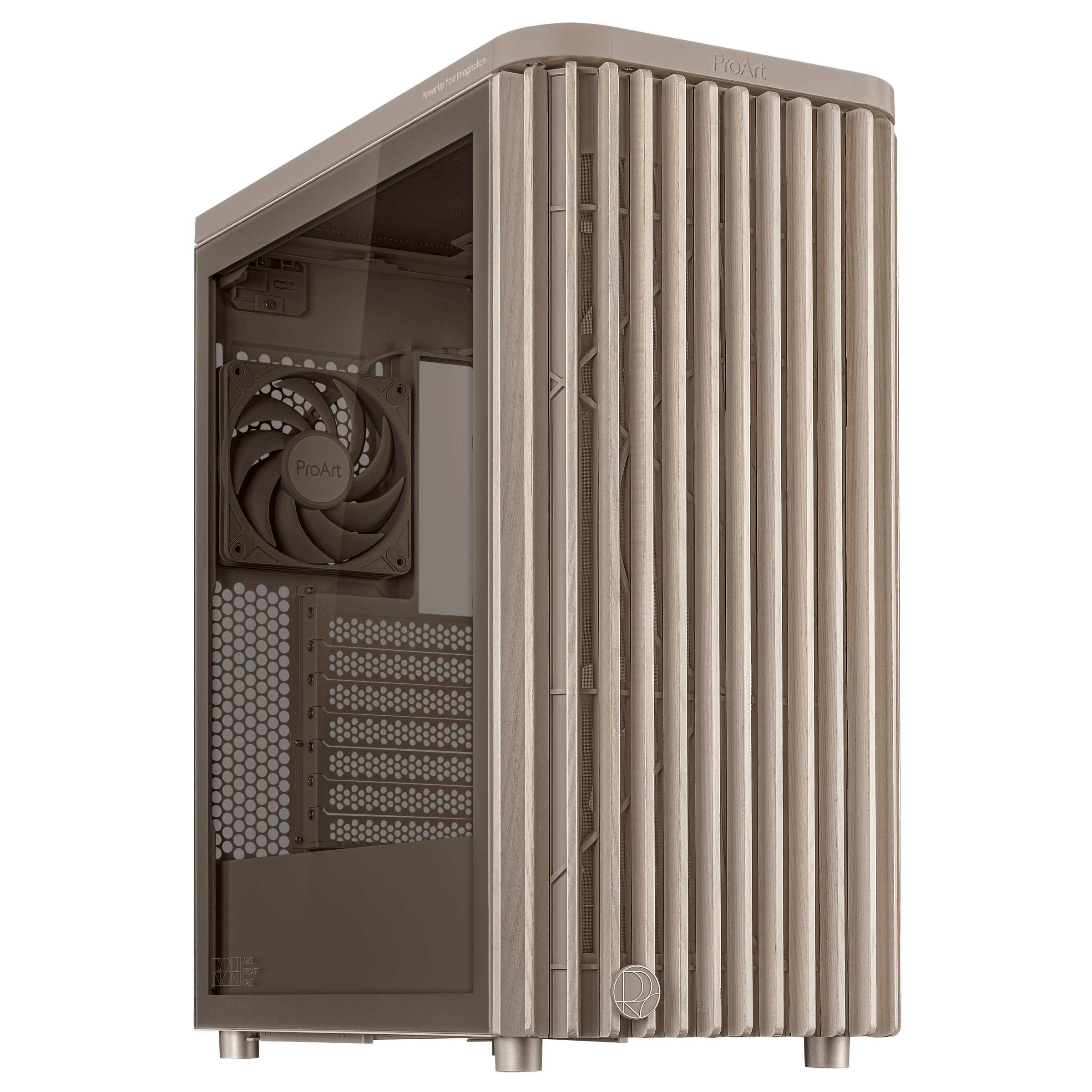 Amazon.com: ASUS ProArt PA401 Wood Edition Beige ATX case with