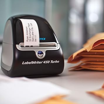 DYMO LabelWriter 450 Turbo Thermal Label Printer (1752265)
