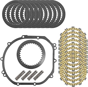 Amazon.com: Caltric Clutch Friction Steel Plates Kit Compatible