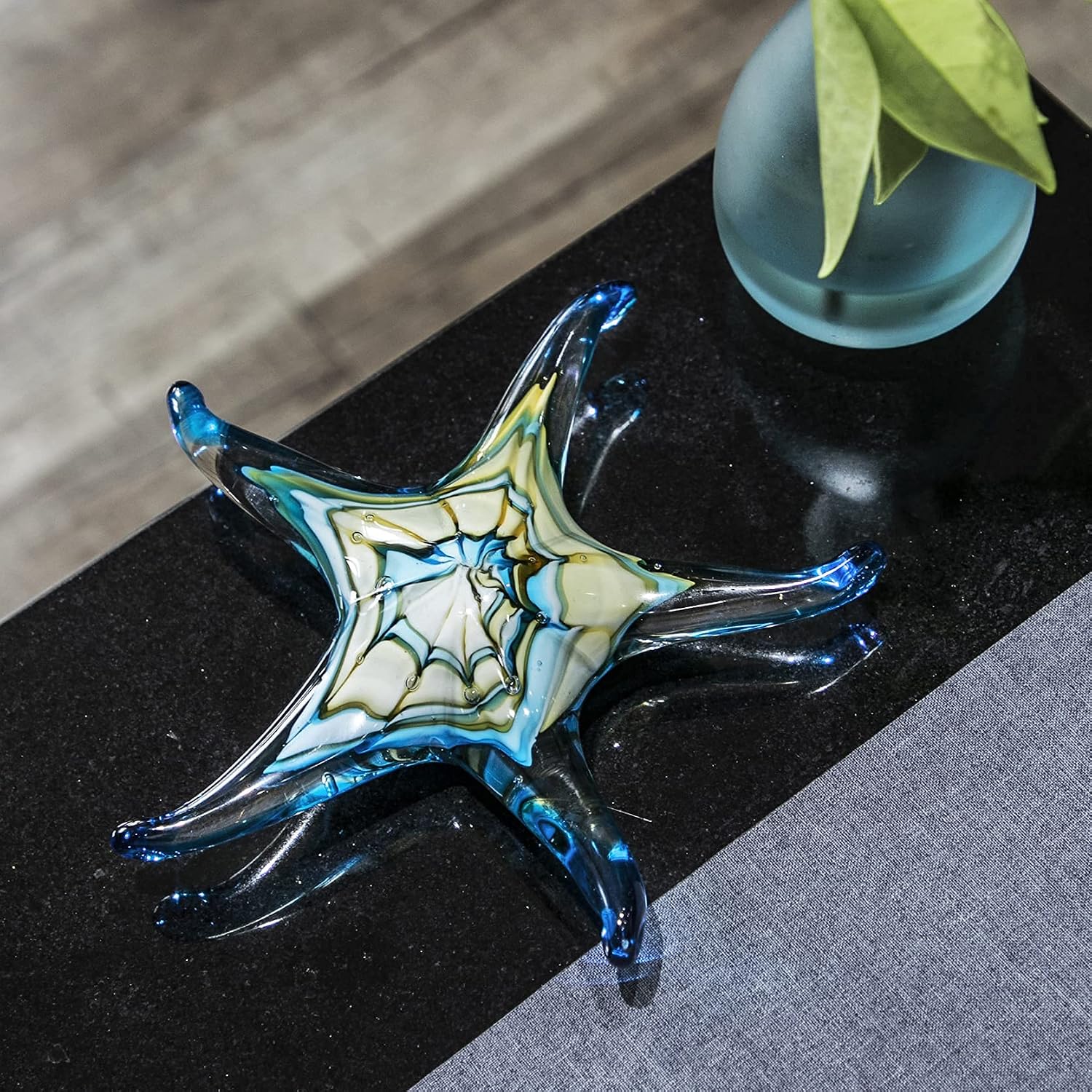 QFkris 7.5" Glass Starfish Figurine Collectibles image 5