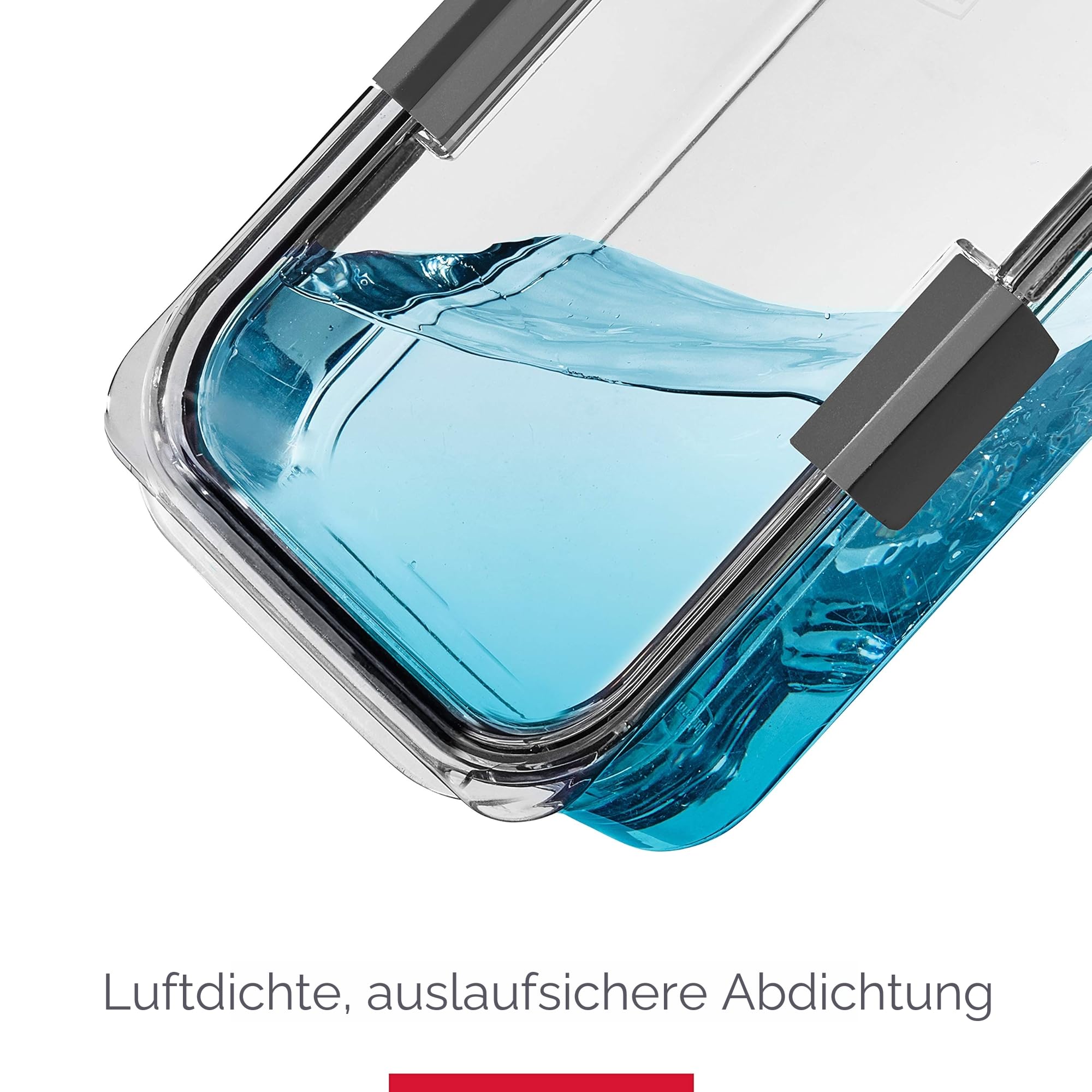 Rubbermaid 2108389 Brilliance Aufbewahrungsbehälter aus Kunststoff, BPA-frei, auslaufsicher, transparent, 44-teilig