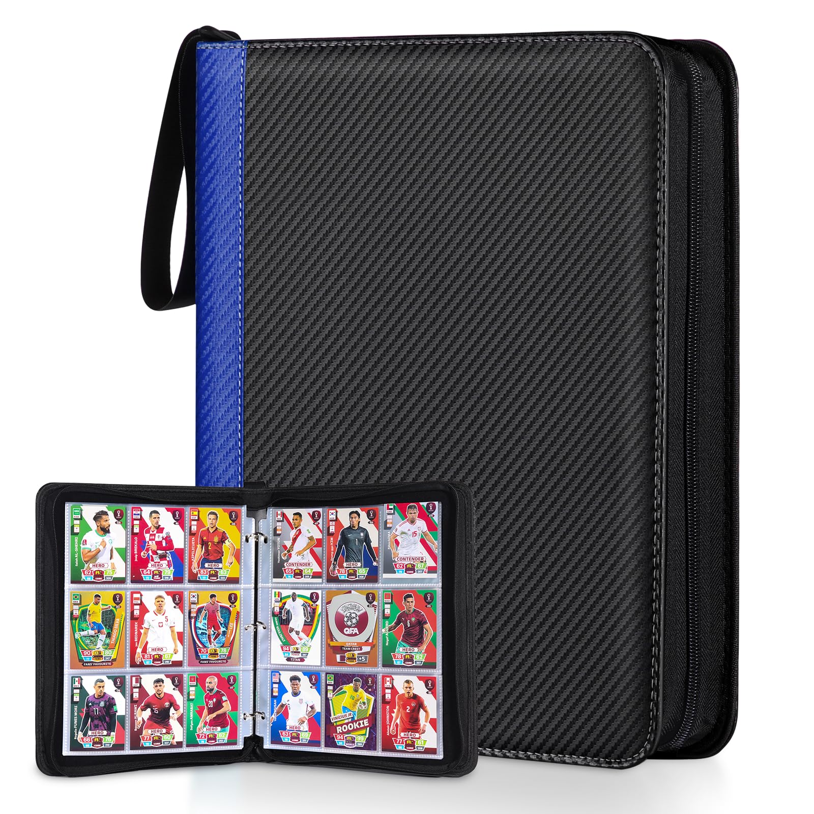 LIMSTDIC Card Binder for Pokemon Card, 9 Pocket 40 Double-Sided