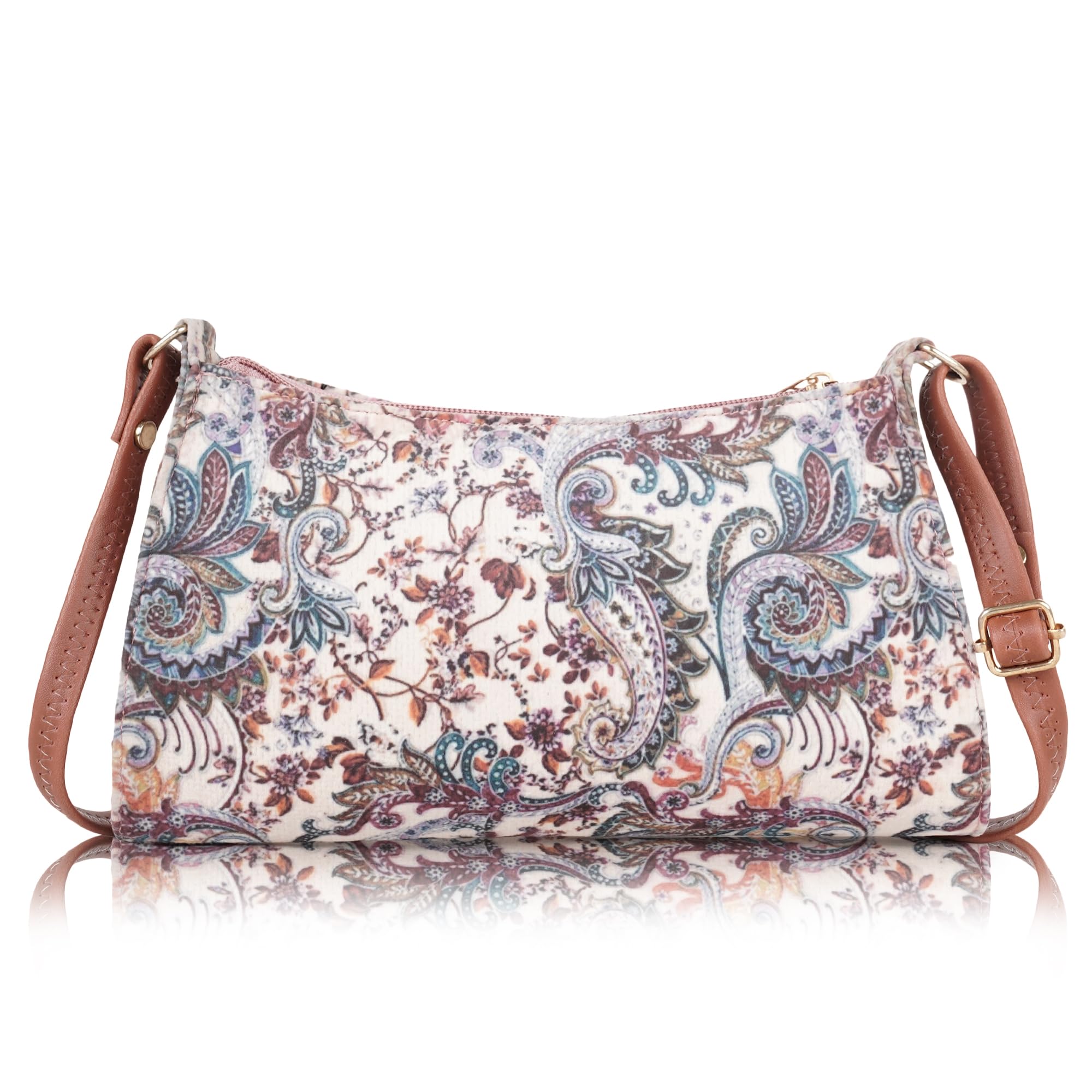 daniel clark Sling Bag for Women and Girls, Floral Print, Multicolor-picture-26