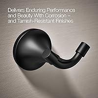 Vista 5 de Kohler 27427-BL Tone - Gancho para bata, negro mate