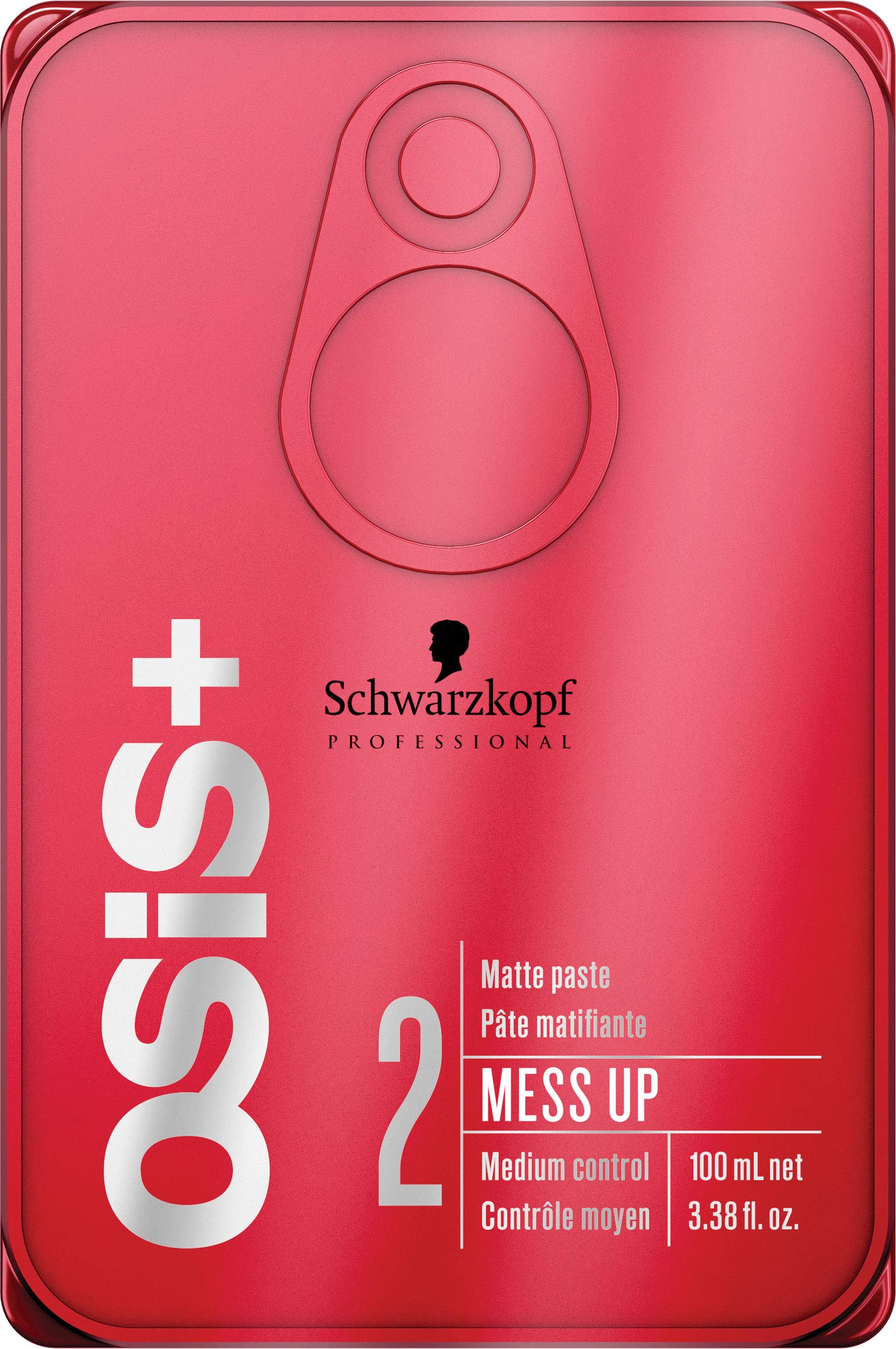 Schwarzkopf Professional OSiS+ Mess Up Texture Matt Gum, 100ML Package design may vary