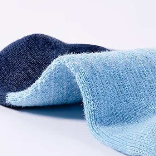 Miniatura 3 de IDEGG - Calcetines deportivos de algodón de corte bajo con agarre antideslizante para hombres