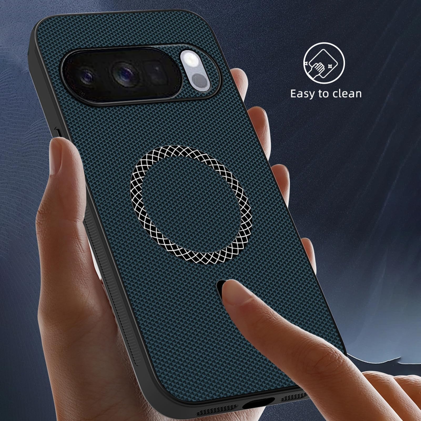 Generico Custodia Per 10 Pro XL/10 PRO/10, Ultra Sottile Case With Anti-Impronta Protezione Fotocamera Ricarica Wireless Guscio(Nero,11 Pro XL)