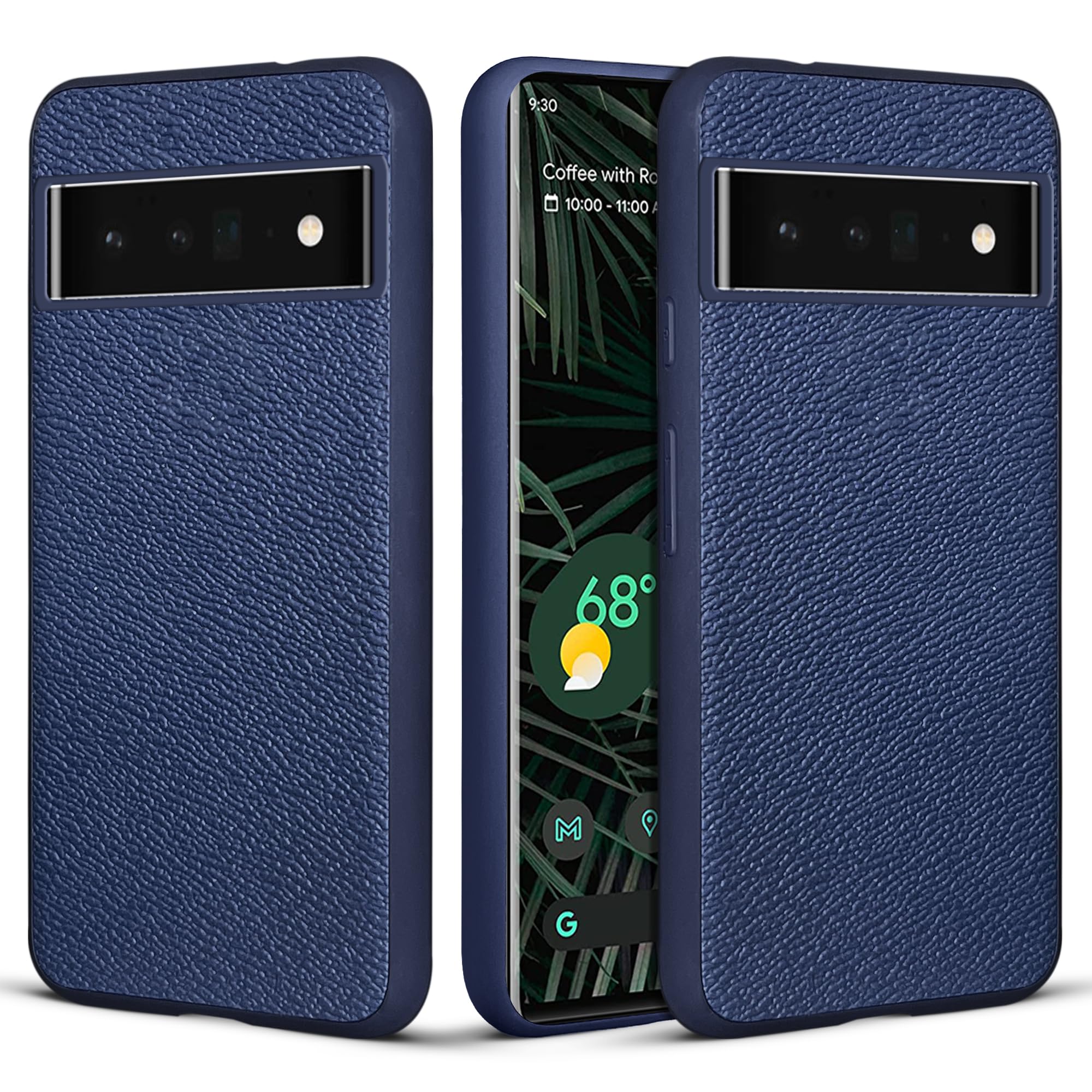 Mr. Case Synthetic Leather Back Cover Case for Google Pixel 6 Pro | Shockproof Protective Cover -Coffee Brown (B0CG69MD5V) Amazon Price History, Amazon Price Tracker