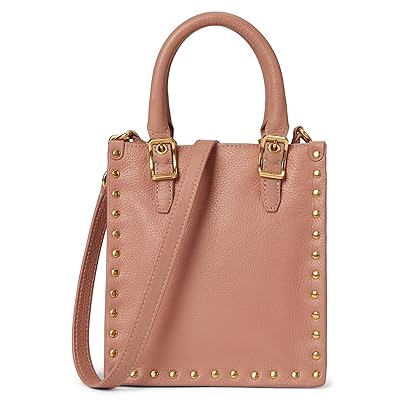 Rebecca Minkoff Studded Mini Tote Cross Body Handbags Romance, Leather