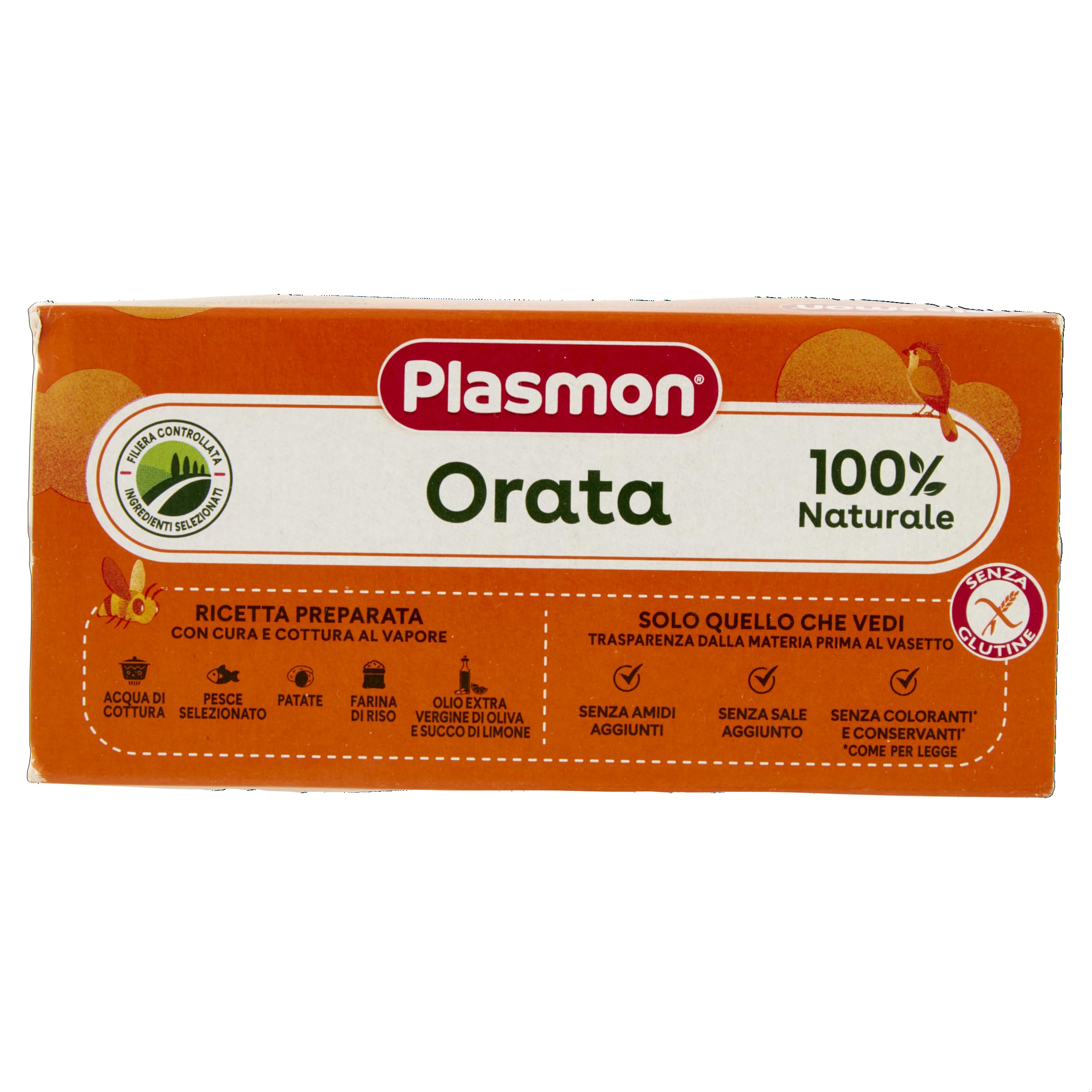 Plasmon Omogeneizzato Orata 2x80g (12 Confezioni)