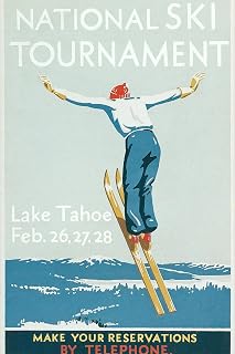 AllPosters Wall Art Print Ski Jumper, National Tournament, 16x24