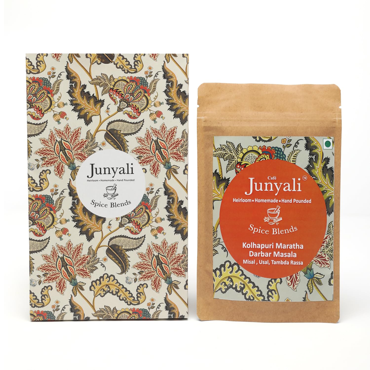 Junyali ® Spice Blends ™ The Scarlet Curry Blend | Kolhapuri Maratha Darbar Masala - 50g 1