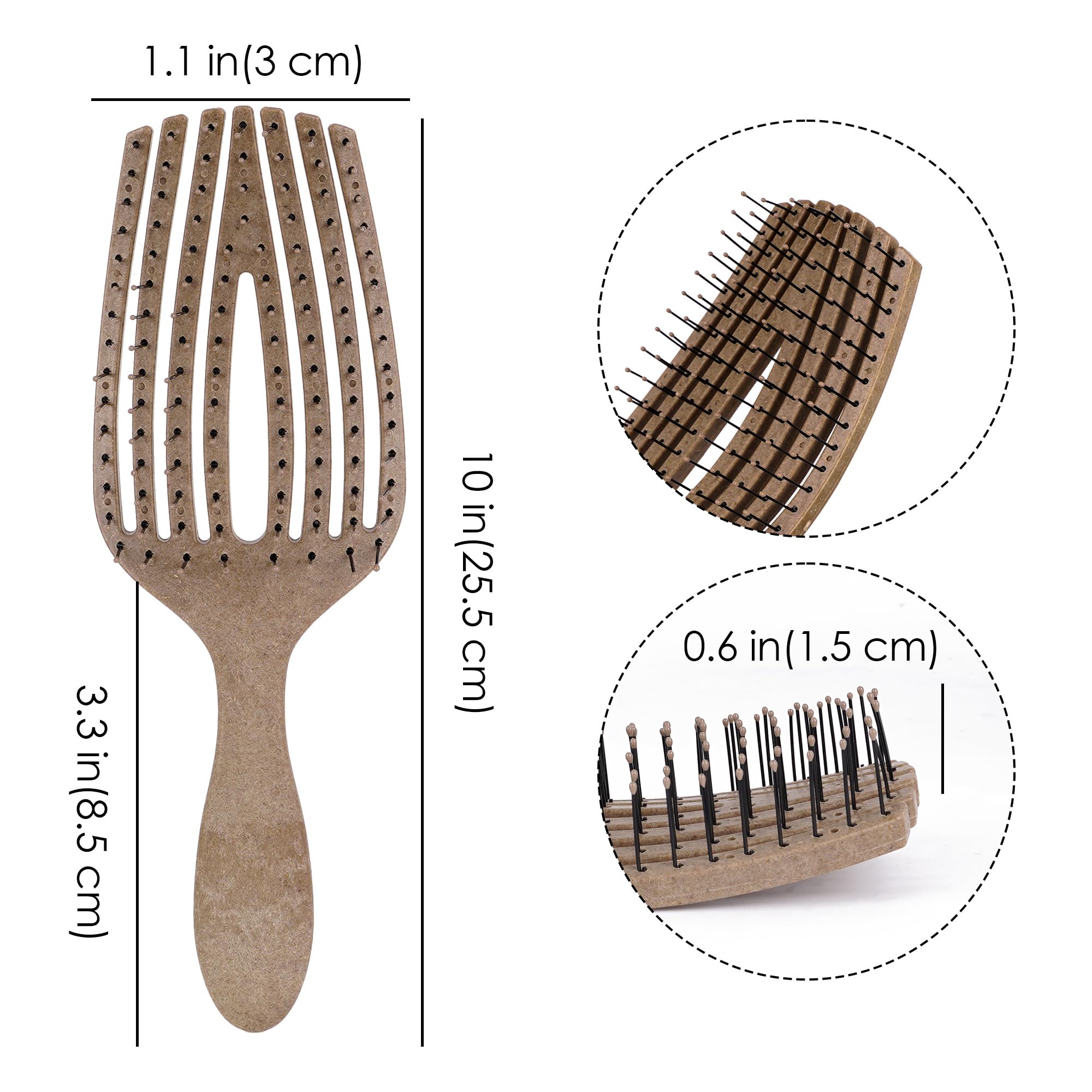 DODAMOUR Detangling Hair Brush - Image 2