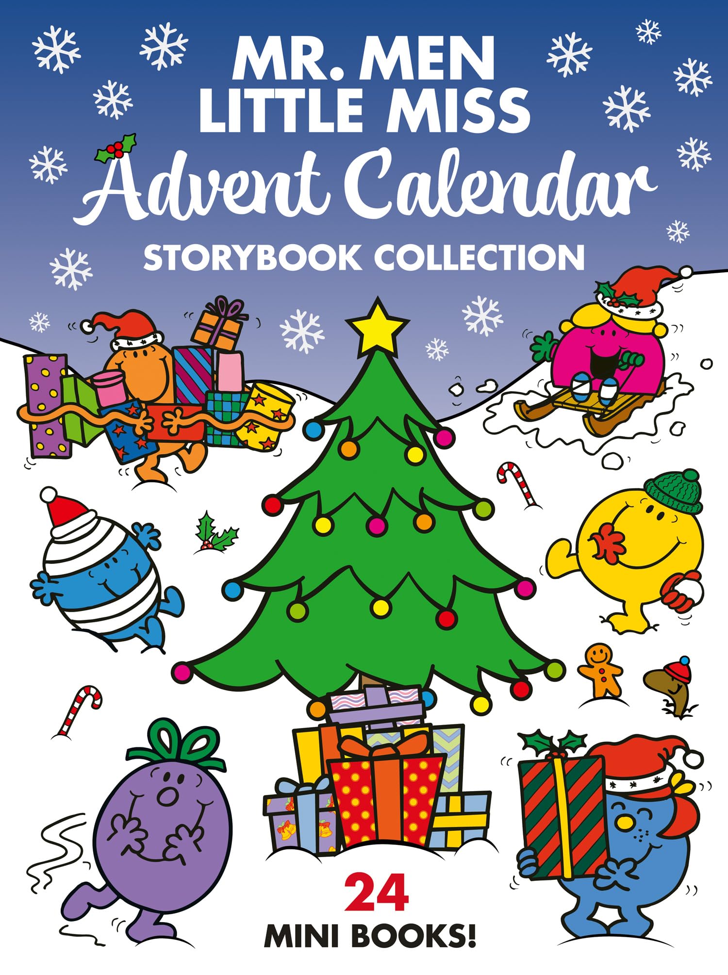Mr. Men Little Miss Advent Calendar: Storybook collection containing 24 brilliantly funny illustrated kids books to count down to Christmas 2025. The perfect gift for kids aged 2 and up