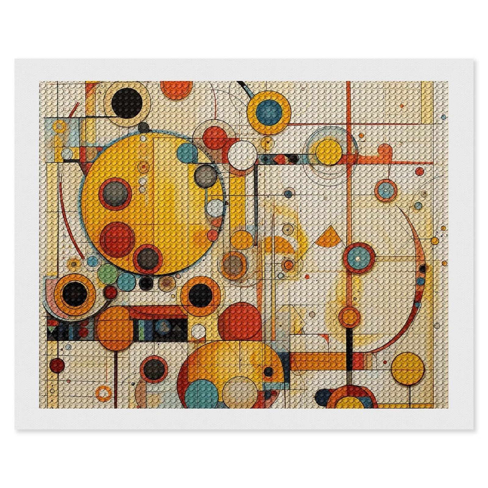 NONHAI Diamond Painting Kits for Adults - DIY Diamond Art Kits for Beginners - Full 5D Paint Drill Diamond Dots Paintings- Rich Swirls of Lines Diamonds Pictures Gem Art and Craft Wall Decor 16"x20"