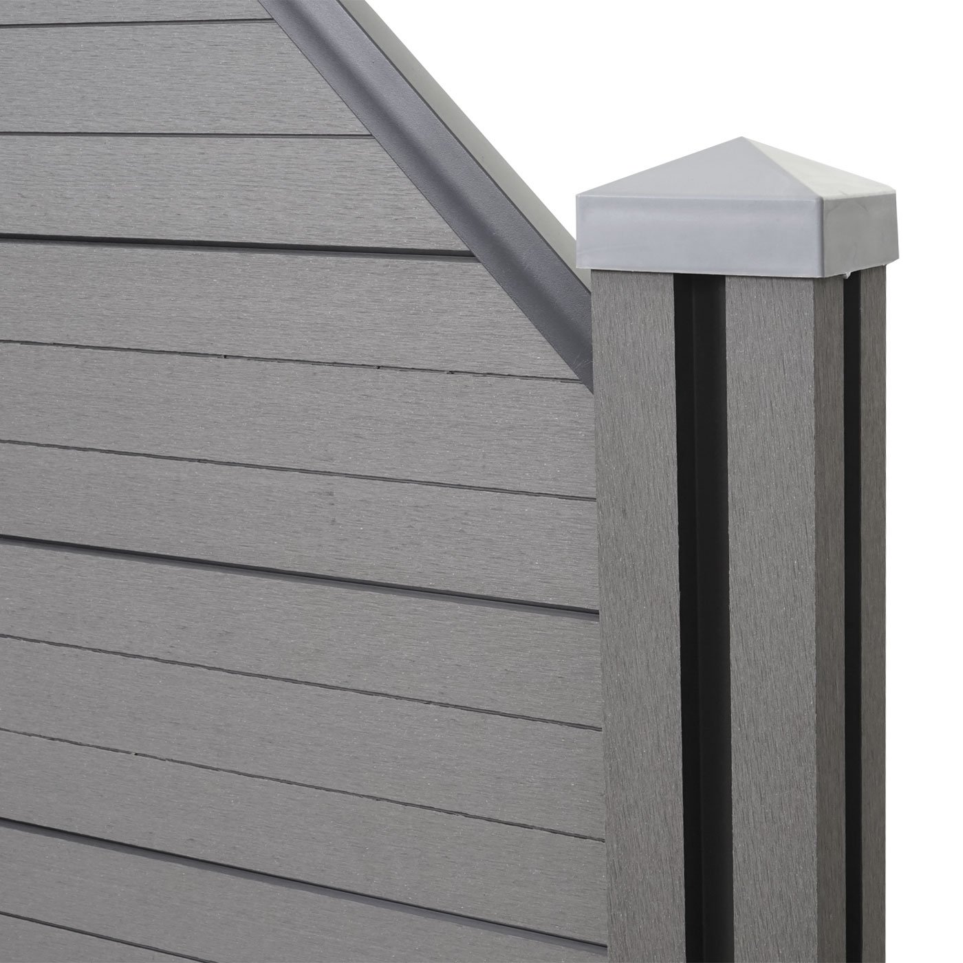 Housse de protection pour parasol HWC, fermeture à glissière - 3x4m crème