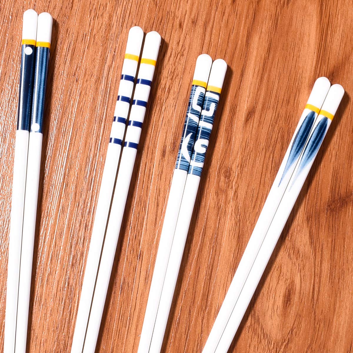 Ceramic Chopsticks Set - 4 Pairs with Gift Box -4