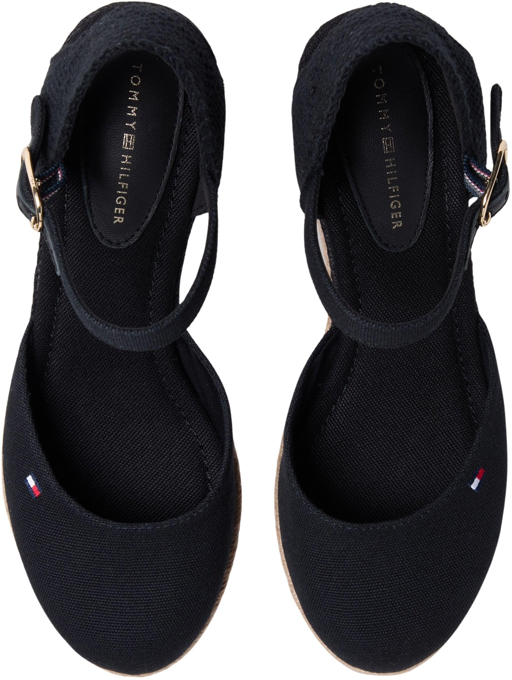 Tommy Hilfiger Mid Wedge Espad Closed Toe Fw0fw09233 Alpargatas de cuñaMujer