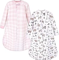 Vista 22 de Hudson Baby Saco de dormir unisex para bebé acolchado premium de manga larga y manta vestible