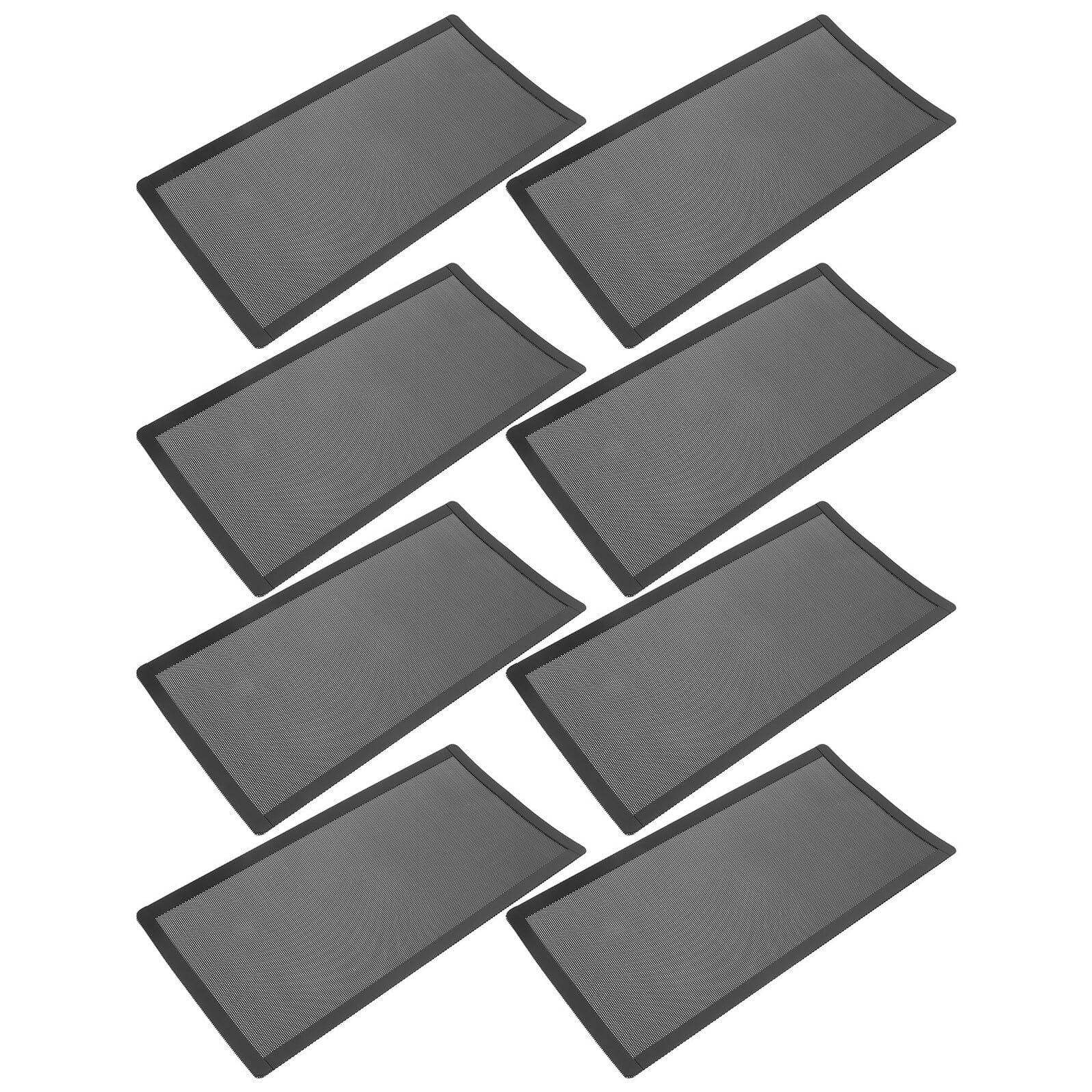 Coperture Magnetiche per Prese D'aria a Soffitto 14x28 Cm, Filtri Antipolvere in Rete Rinforzata, Set 8 Pezzi per Ventilazione Domestica, Facile Manutenzione e