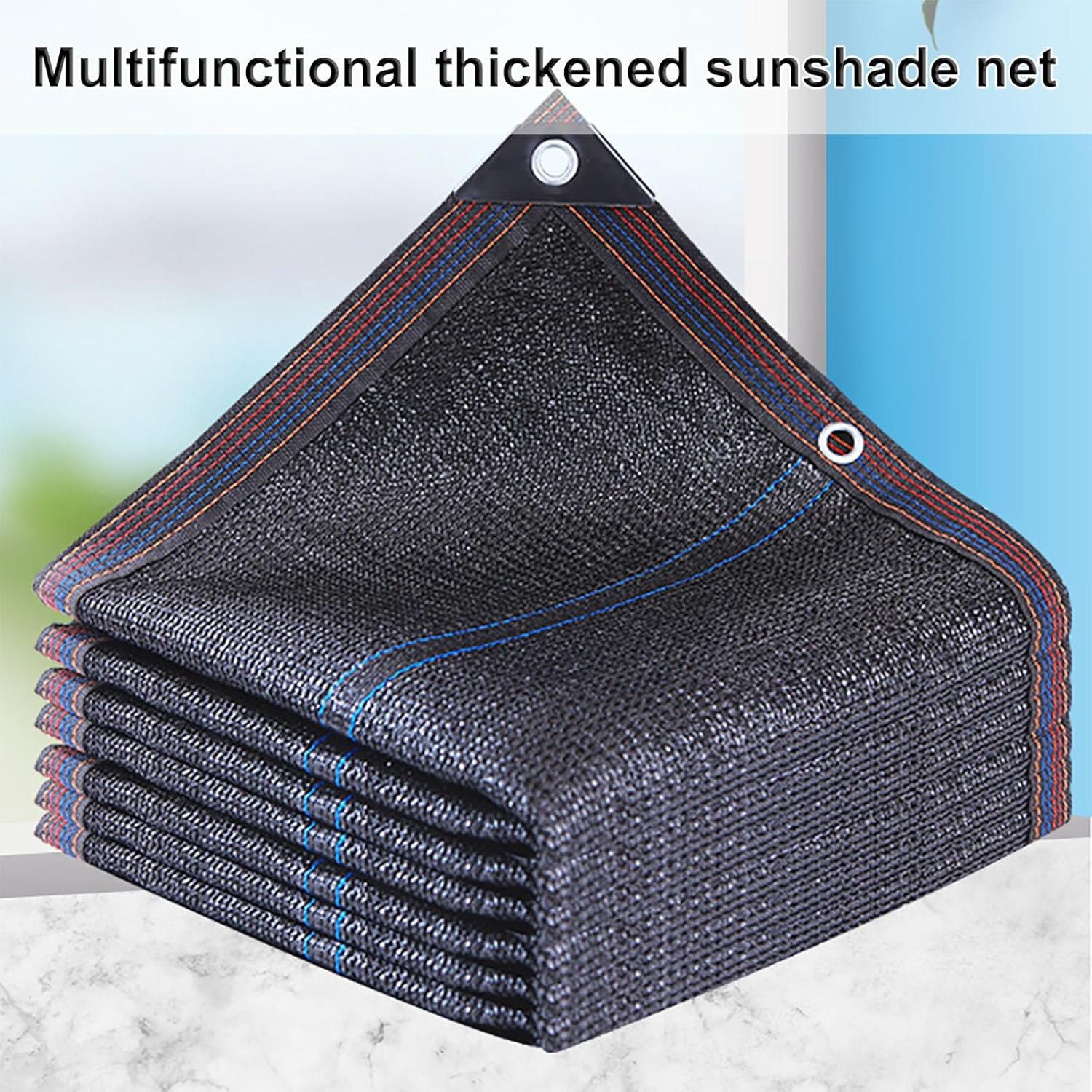 Shade Cloth Shade Tarps for Outdoors 85% Black Shade Cloth Reinforced Grommets, Resistant Shade Tarp for Patio Vegetable Greenhouse Canopy Chicken Coop(Size:3 * 4 m/10 * 13ft)