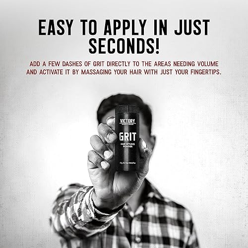 Miniatura 6 de Victory Barber & Brand Polvo de peinado de grano para hombres, productos para el cabello hechos en los Estados Unidos  Polvo de peinado de arcilla