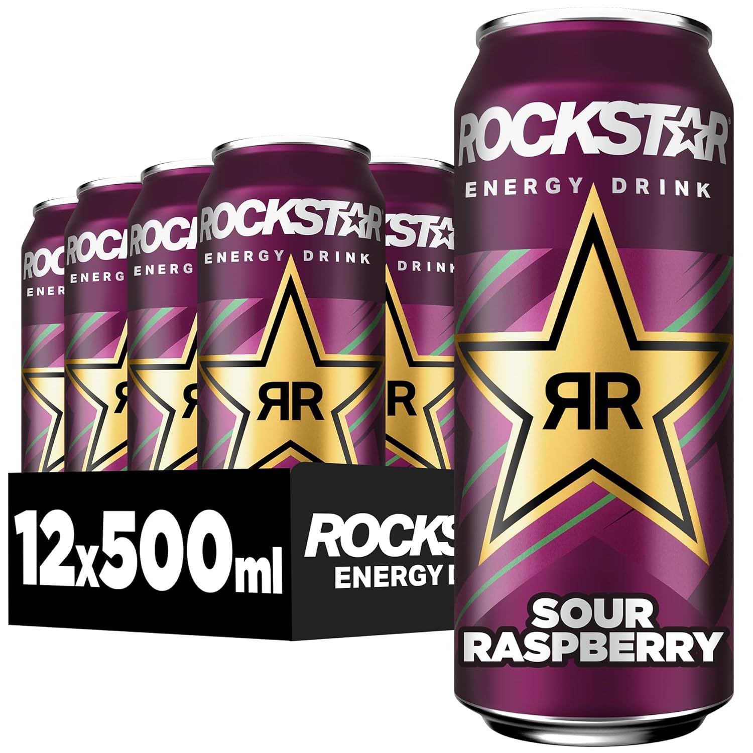 Klicken für größere Ansicht Rockstar Energy Drink Sour Raspberry