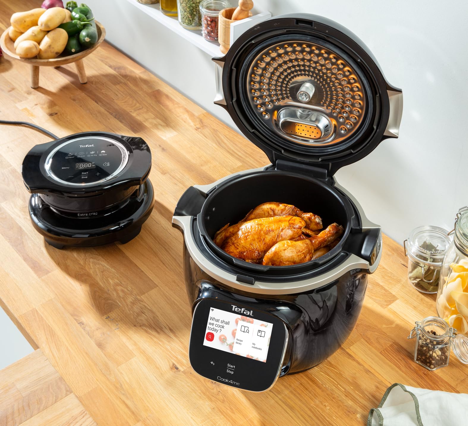 Cook4me　6L Tefal Cook4me CY912840 Touch Digital Multicooker 6 L Black