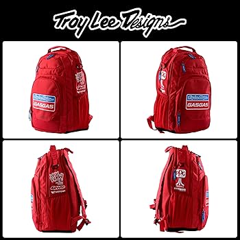 バックパック Troy Lee Designs GASGAS Troy Lee Designs Gas Gas Team Whitebridge Backpack Red