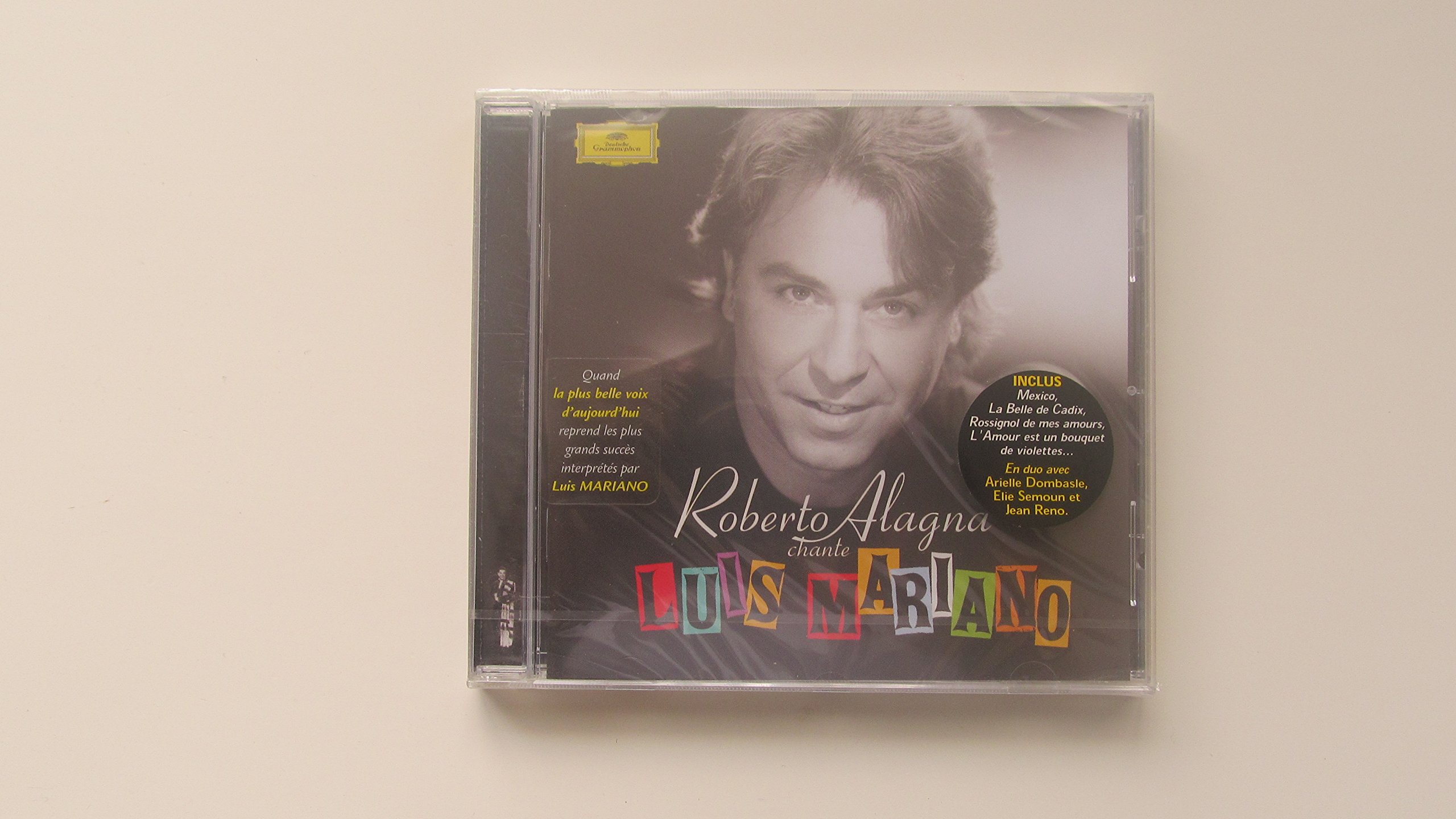 Roberto Alagna Chante Luis Mariano [Audio CD] Alagna, Roberto