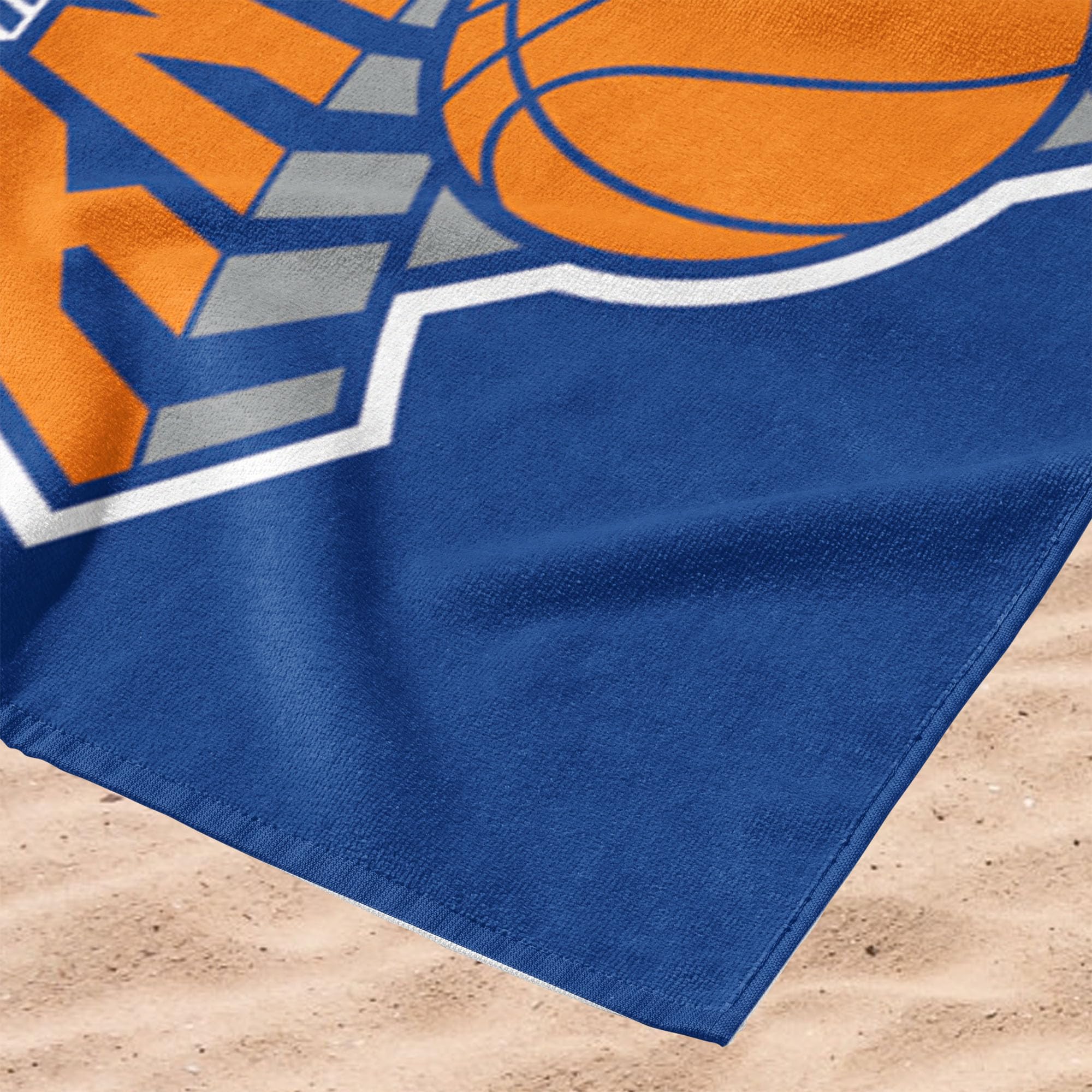 NORTHWEST NBA New York Knicks Zone Read Strandtuch, weich und saugfähig, Pool-Handtuch, schnell trocknend, 76,2 x 152,4 cm