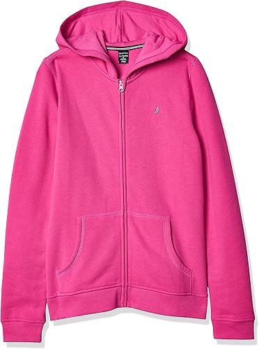 Nautica Sudadera con capucha y cremallera completa para niñas