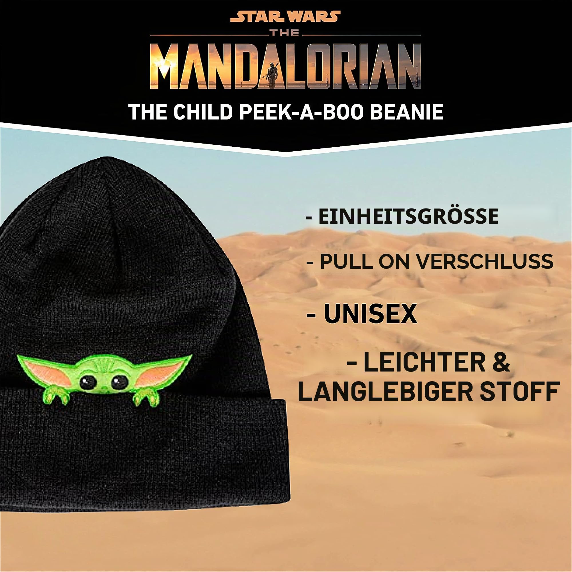 Concept One Star Wars The Mandalorian The Child Beanie