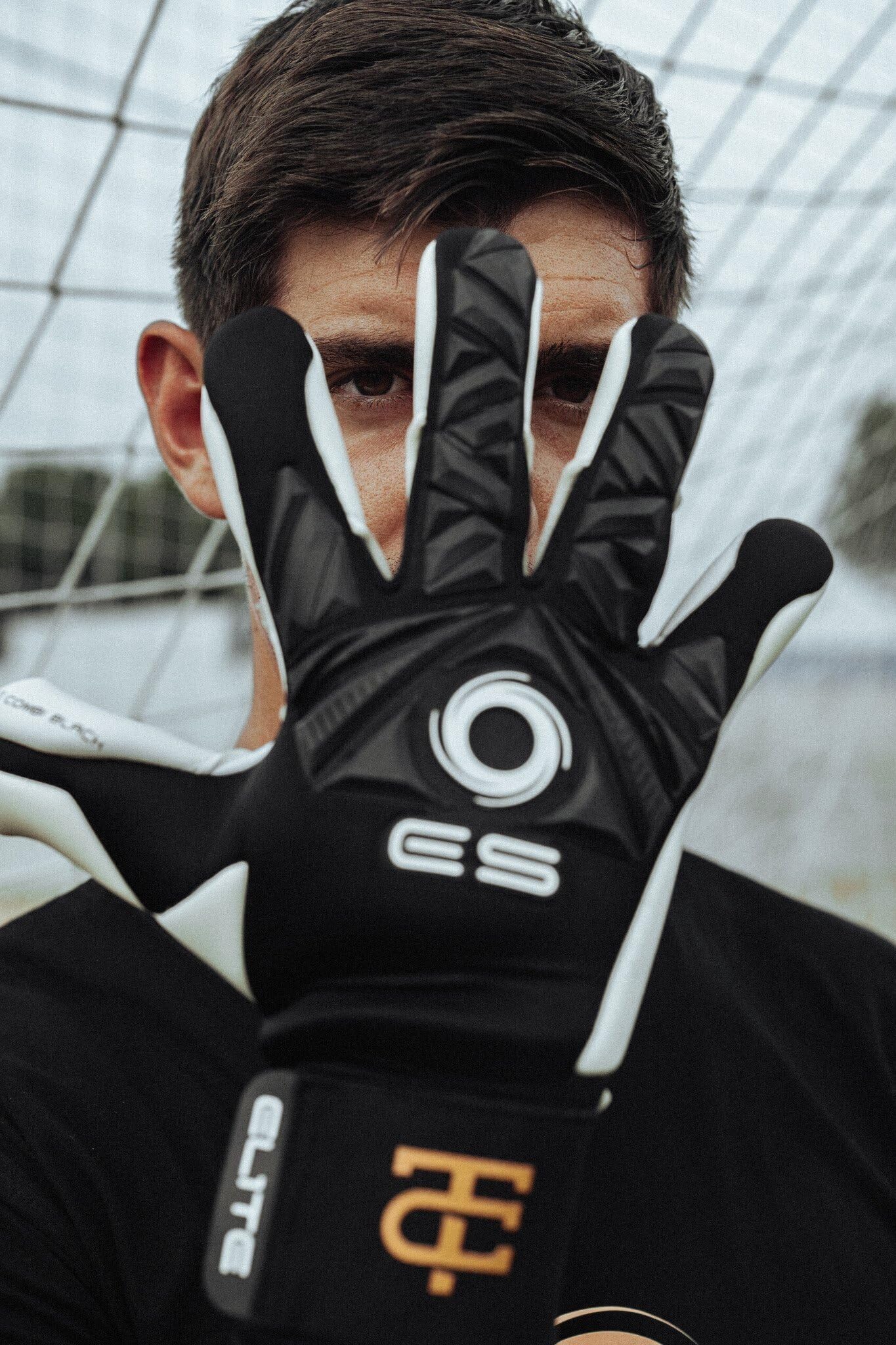 ELITE SPORT Guantes de portero Elite VIBORA Protection Junior | Thibaut Courtois Guantes de fútbol para niños