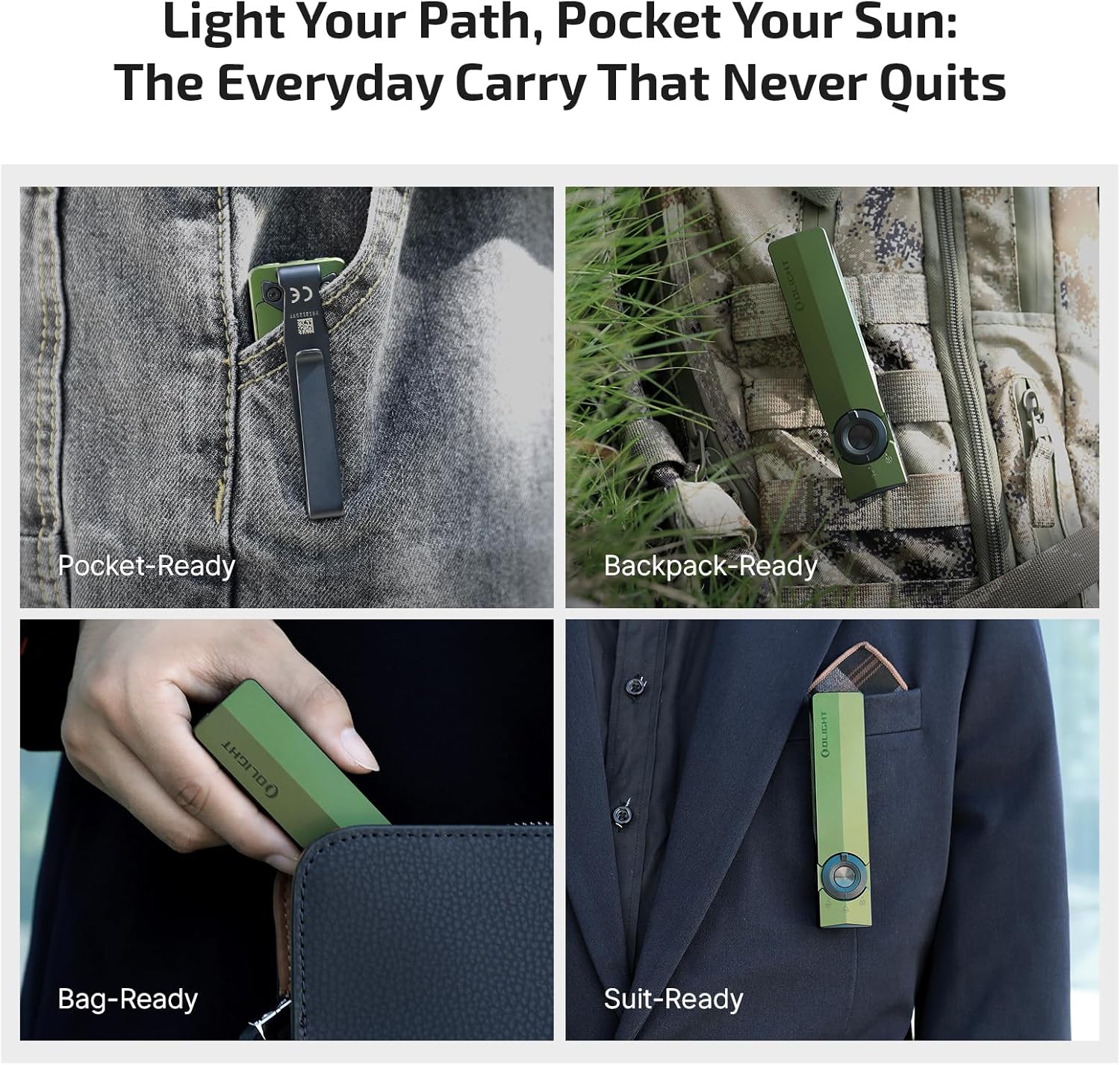 Olight ArkPro full kit and accessories