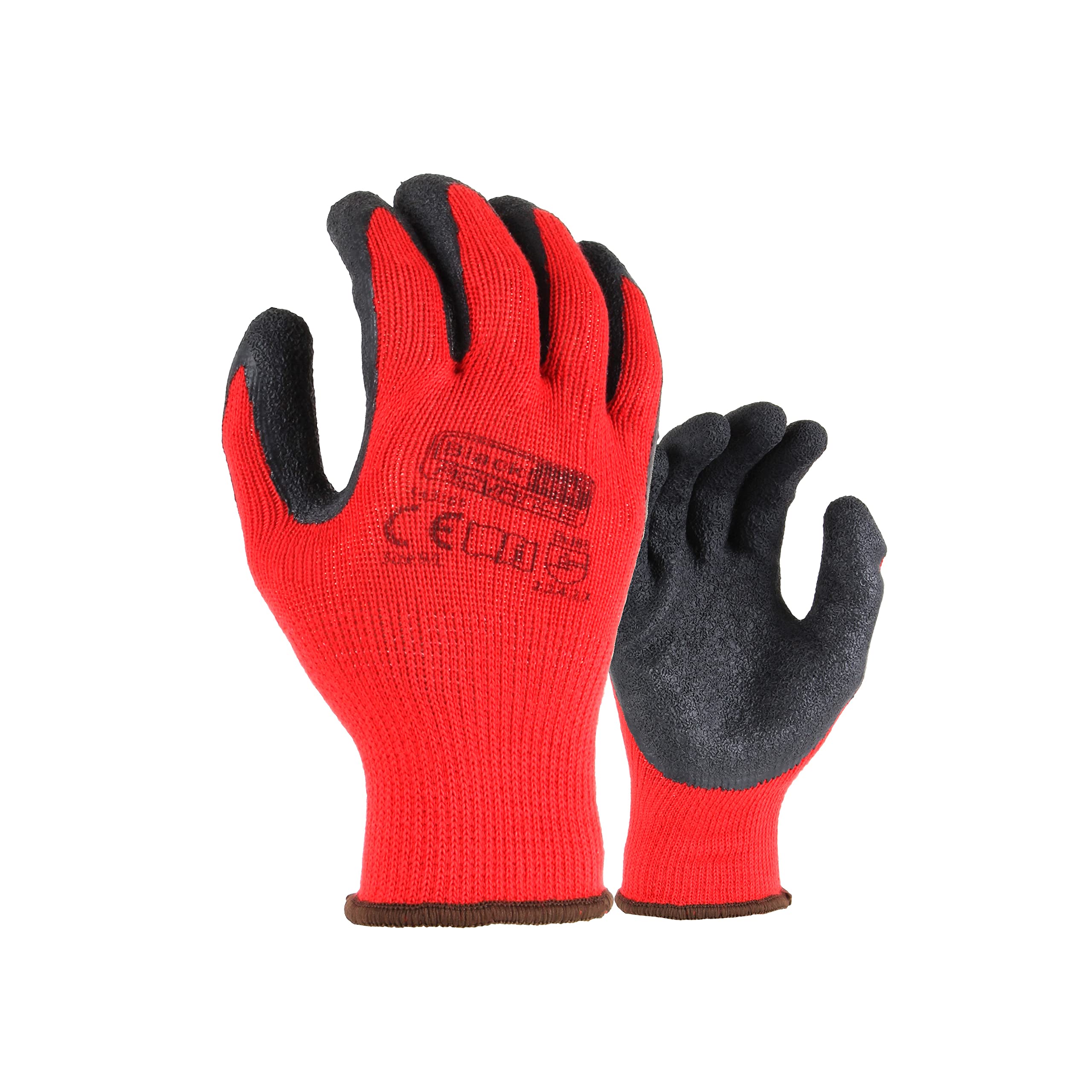 Blackrock Latex Heavy Duty Palm Coated Gripper Work Gloves