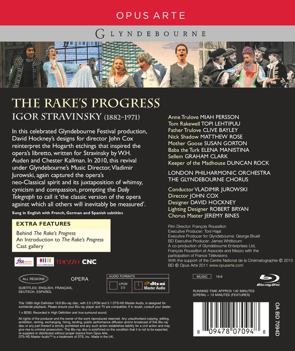 The Rake's Progress