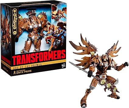 Transformers Primes Yaşı Lider Sınıfı On Üç Oniks Başbakan, 7.5 inç Dönüştürücü Aksiyon Figürü, 8 Yaş ve Üzeri Robot Oyuncakları