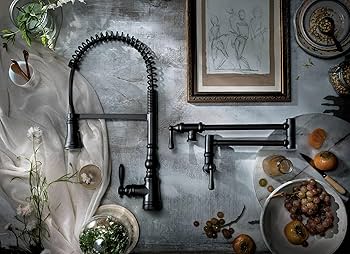 Many　マニー　キッチンバット Moen S664BL Traditional Wall Mount Swing Arm Folding Pot