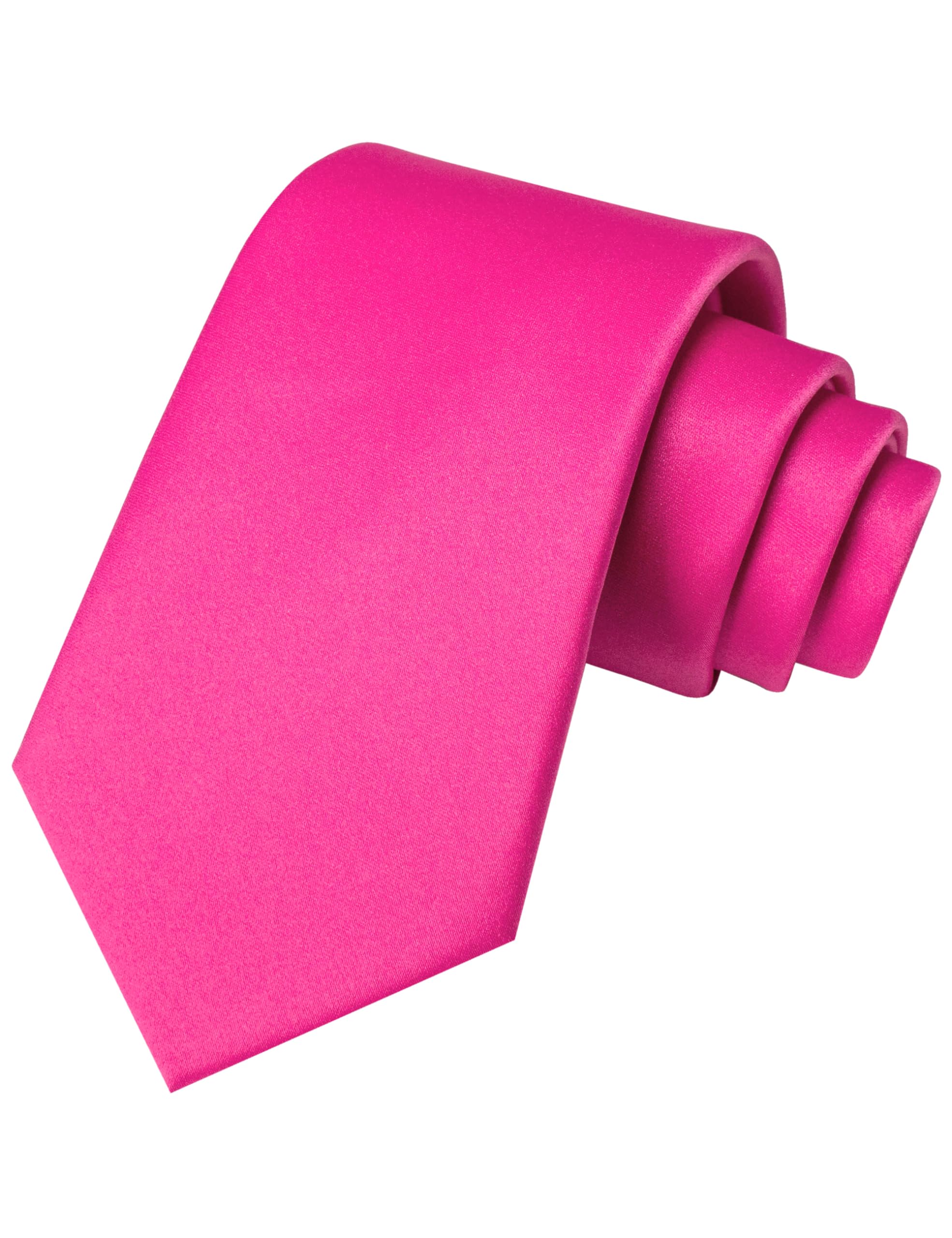 JEMYGINS Solid Color Tie Mens Necktie for Business and Wedding — view 25