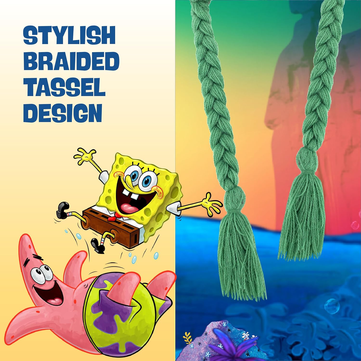 Spongebob Squarepants Beanie Hat, Winter Knit Cap, One Size - Image 6