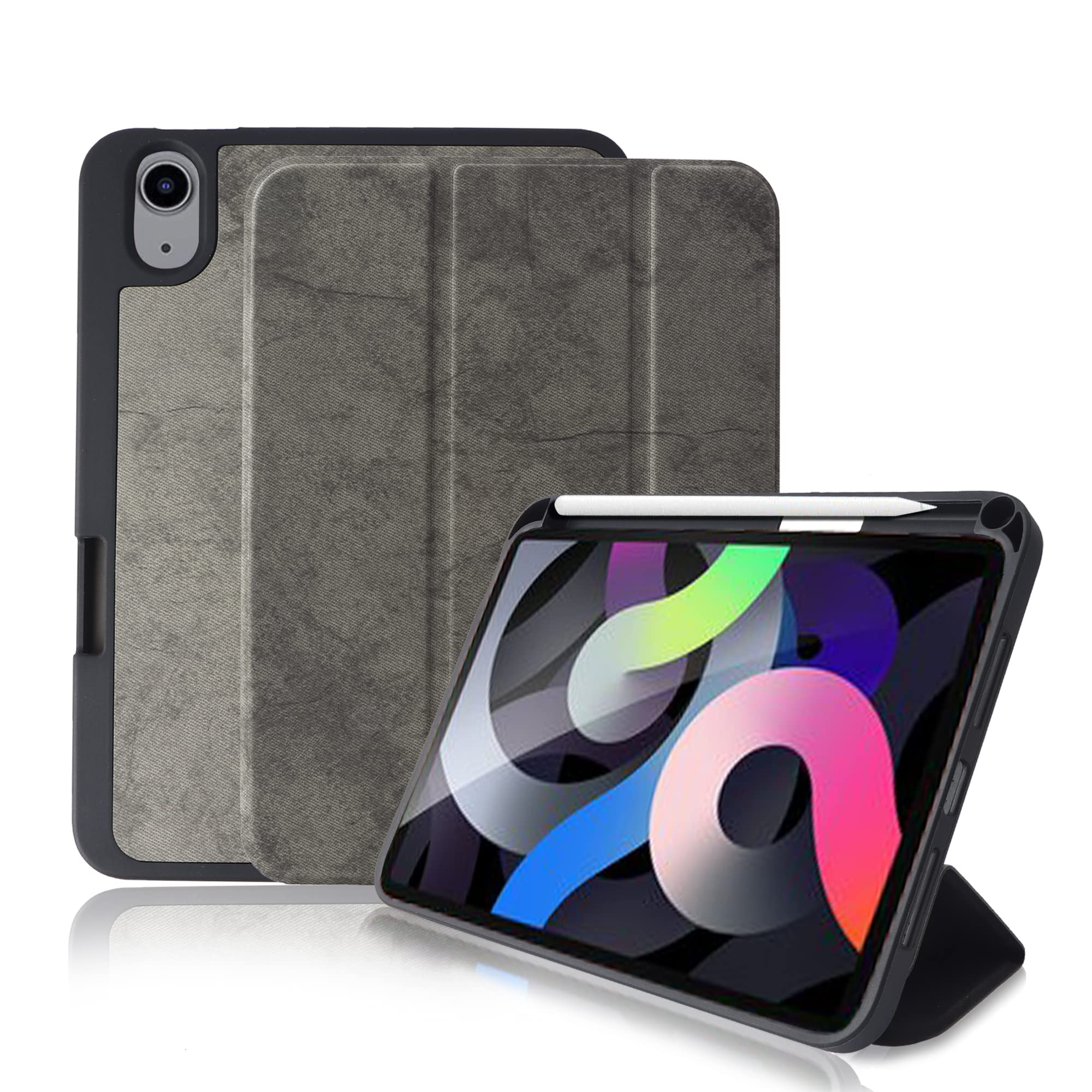 ProElite Case Cover for Apple iPad Mini 6/Mini 7 8.3 inch Cover, Smart PU Flip Case Cover for Apple iPad Mini 6/Mini 7 8.3 inch with Pencil Holder, Grey (B09MQNHFMX) Amazon Price History, Amazon Price Tracker