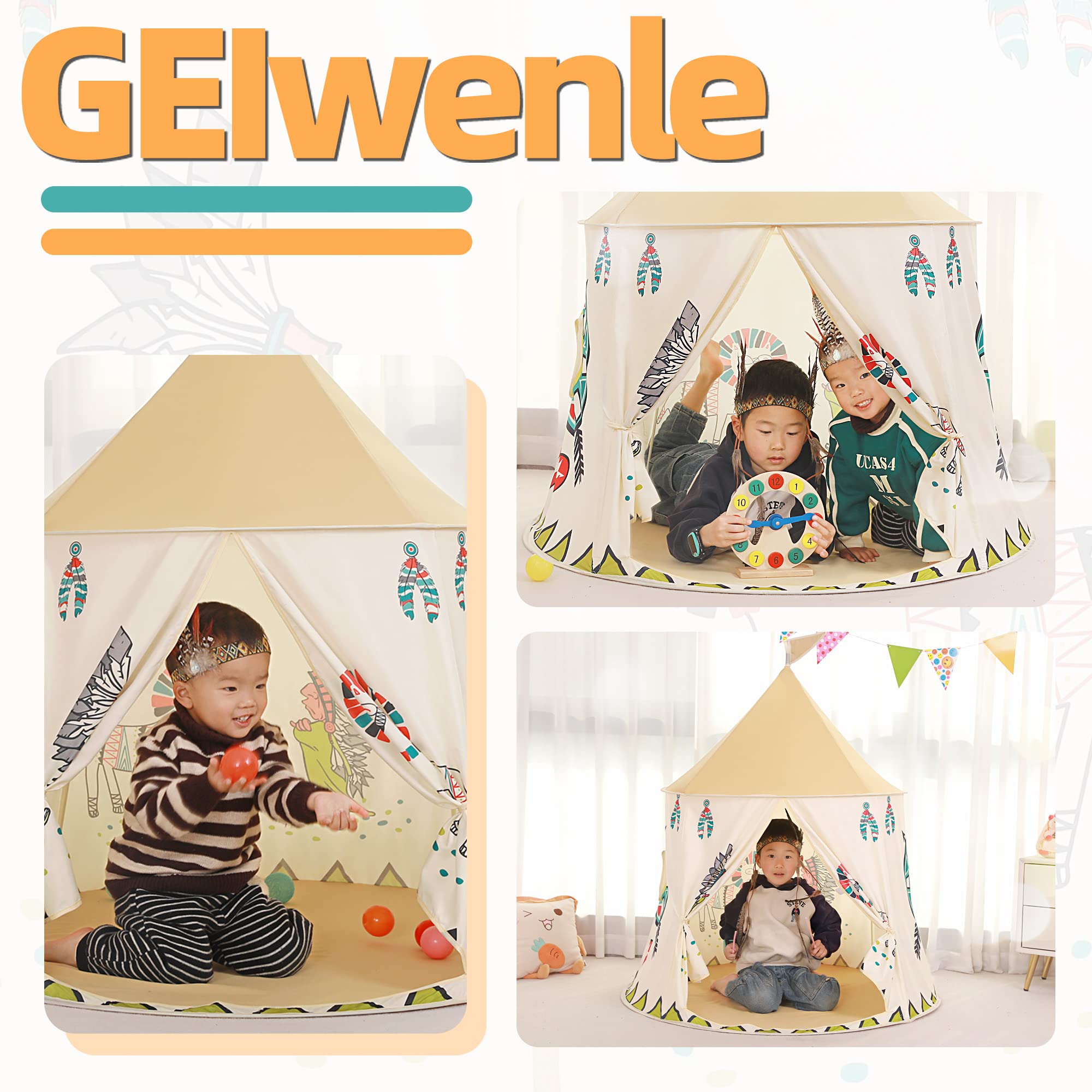 Tenda per Bambini Casetta da Giardino per Bambini,casa dei Giochi Po-up,Certificato EN71, Toy Tenda per ragazzi e ragazze,Regalo per Bambini