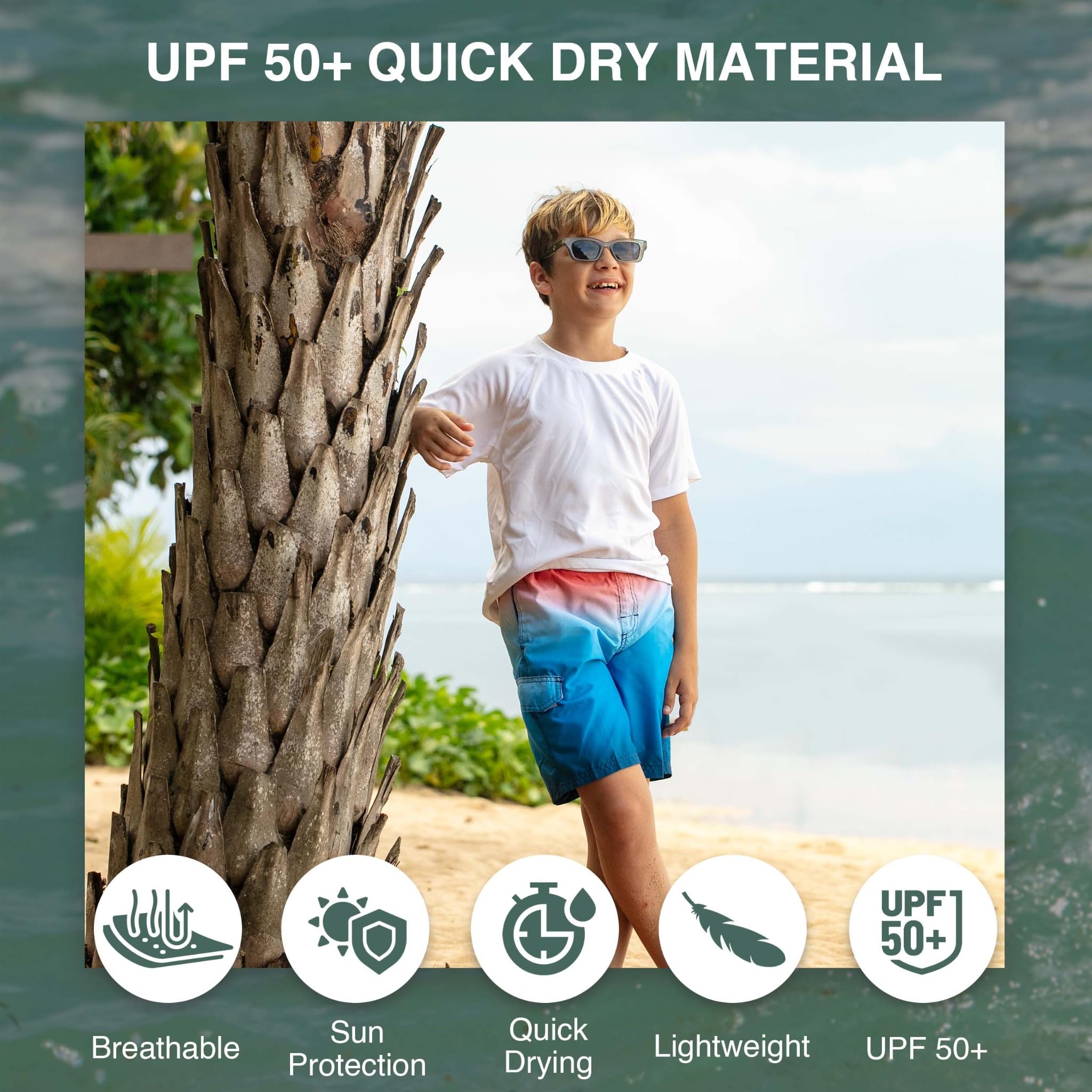Kanu Surf Costume a Pantaloncino Bambini e Ragazzi