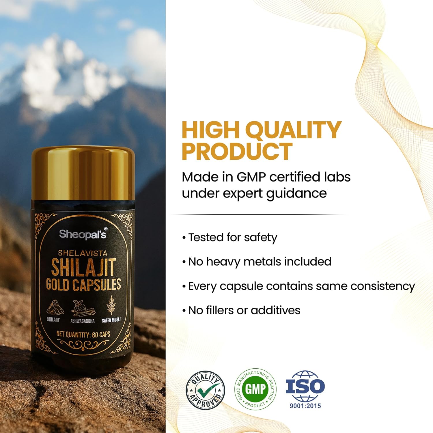 Buy Now Sheopals Shelavista Shilajit/Shilajeet Gold 60 Capsules | Fo... 6 Buy Now Sheopals Shelavista Shilajit/Shilajeet Gold 60 Capsules | Fo...