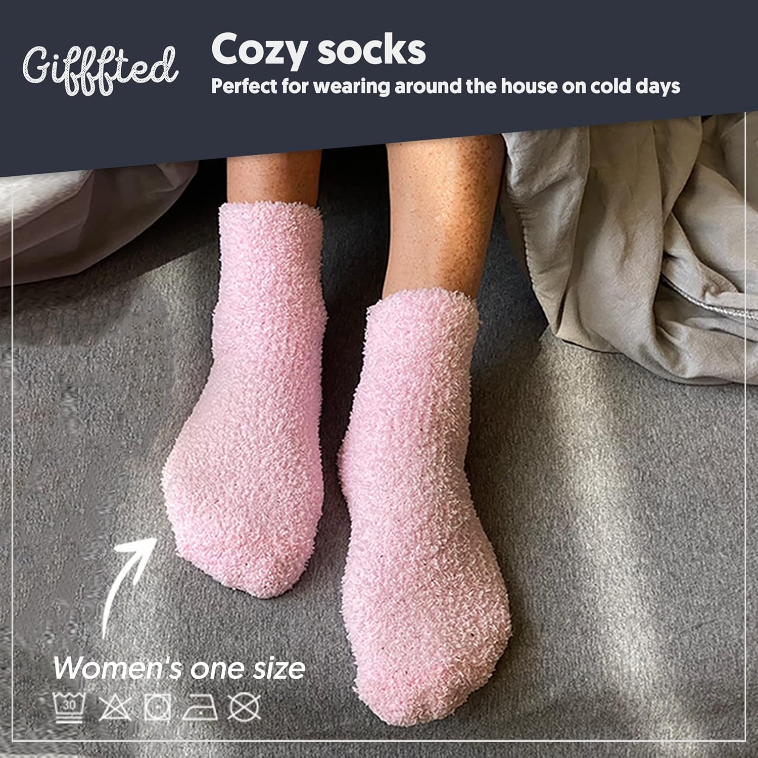 Triple Gifffted Best Sister Ever Coffee Mug & Socks, Gifts for Little Big Sisters from Brother, Birthday Presents Ideas, Valentines Mothers Day Christmas, to younger older sibling, Ceramic Cup 380ML - Image 5